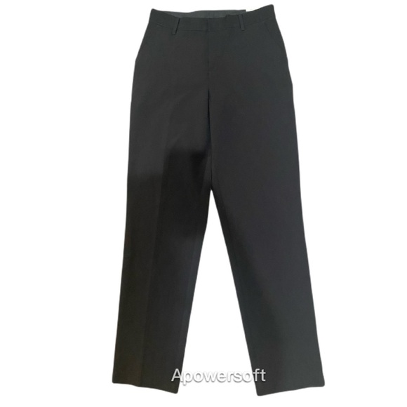 WILL NOT TAKE LESS NWT Men’s Van Heusen Formal Black Slacks - Picture 1 of 6